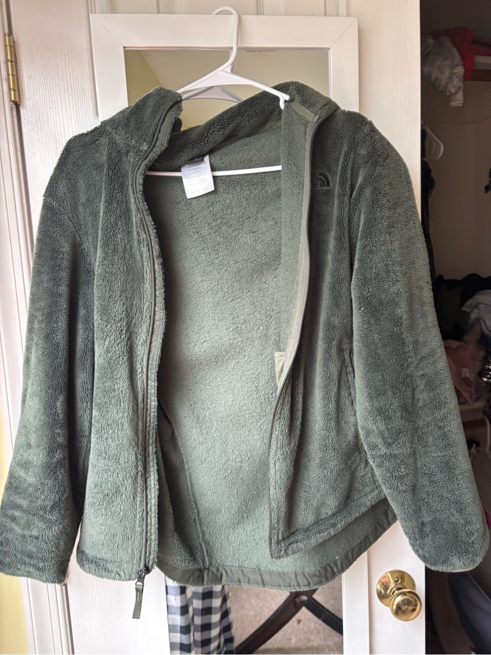 The North Face emerald green